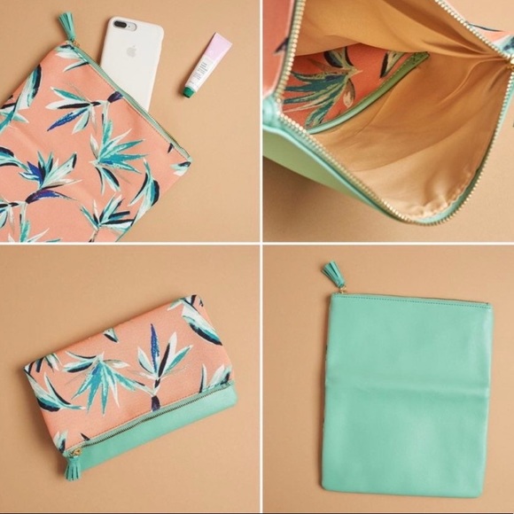 Rachel Pally Bird of paradise reversible clutch Women's One Size Fits All Clutch - Picture 5 of 14